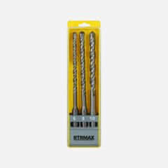3LÜ SDS PLUS SET (6*160) (8*160) (10*160) RTRMAX