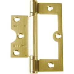 HAFELE Kelebek ment.parlak pirinç 102x74x2,5mm