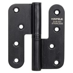 HAFELE Yaprak ment.çık.p.çel.siyah 100mm sağ