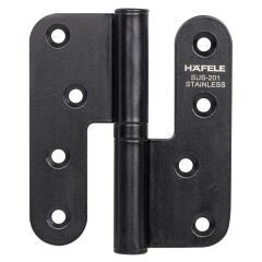 HAFELE Yaprak ment.çık.p.çel.siyah 100mm sağ
