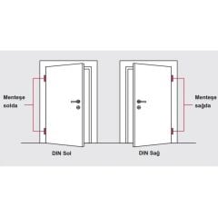 HAFELE Yaprak ment.çık.p.çel.siyah 86mm sağ