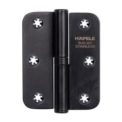 HAFELE Yaprak ment.çık.p.çel.siyah 86mm sağ