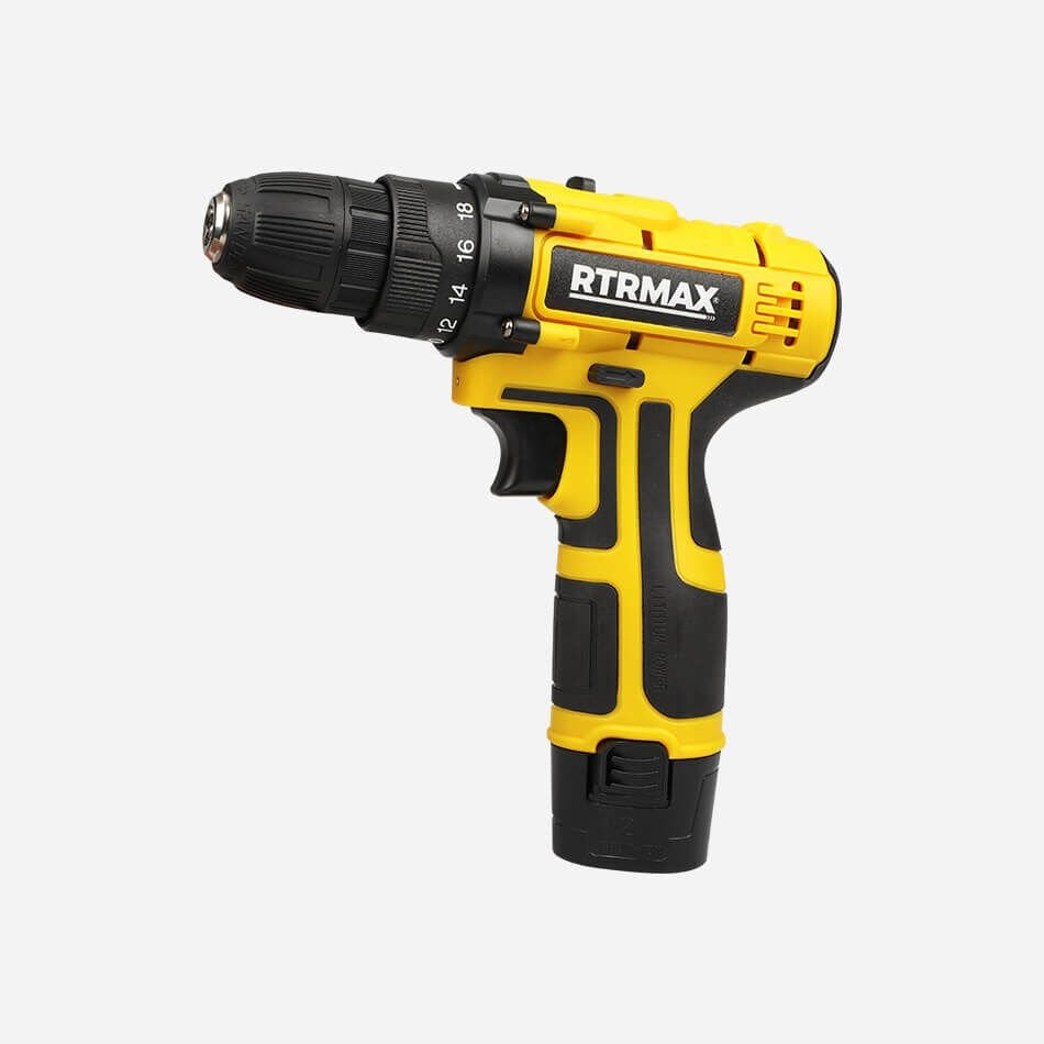 AKÜLÜ MATKAP 12V/1,3A Lİ-İON ÇİFT AKÜ RTRMAX
