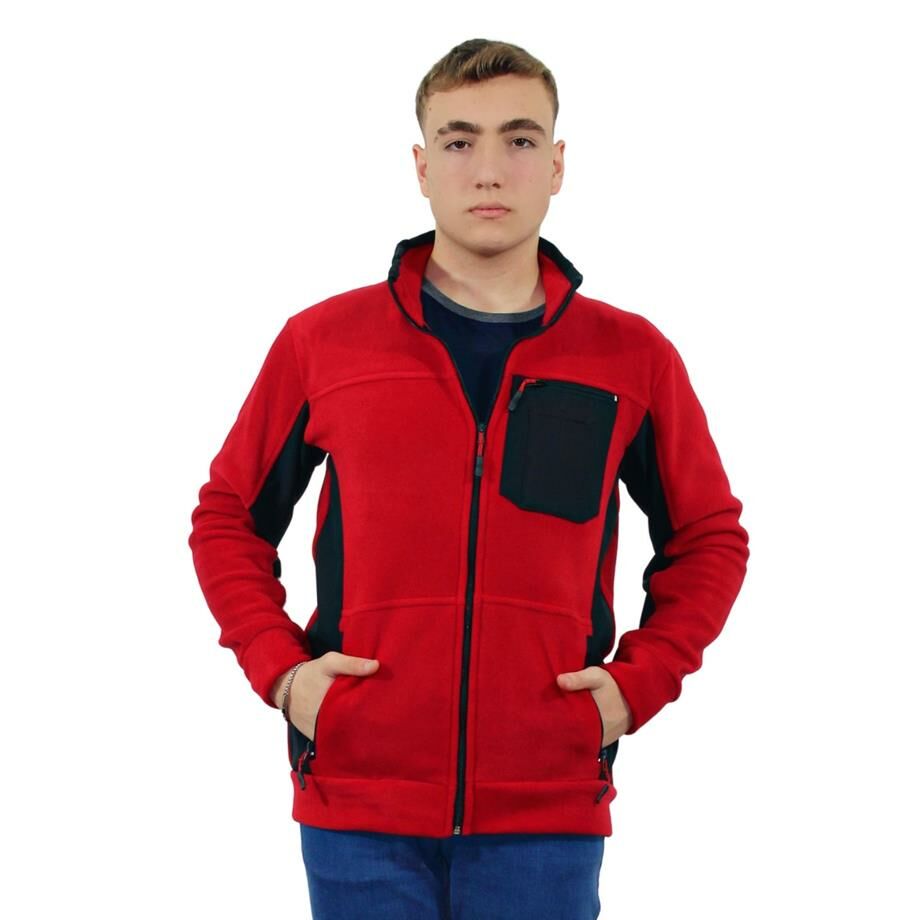Persmont SPM01 Unisex Softshell Garnili Polar Mont KIRMIZI - XL