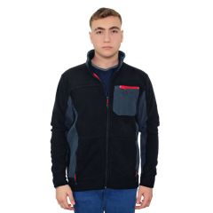 Persmont SPM01 Unisex Softshell Garnili Polar Mont SİYAH - 3XL