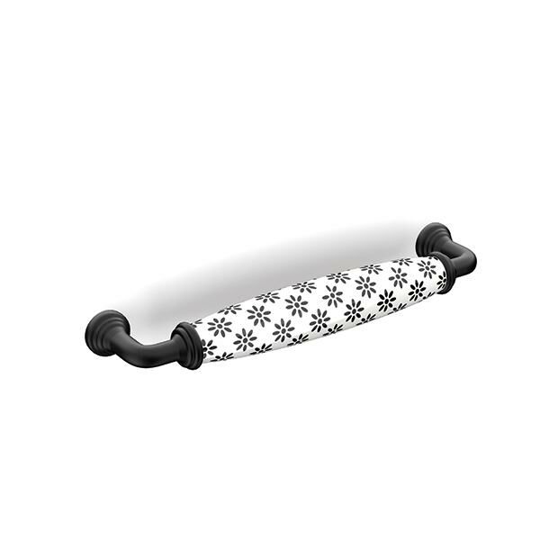 HAFELE FLORENCE Kulp mat siyah 128 mm