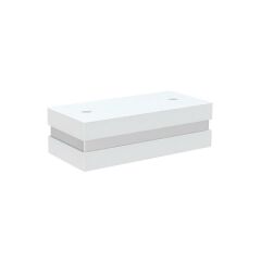 HAFELE FLORA Mobilya ayağı köşeli beyaz 60x35mm