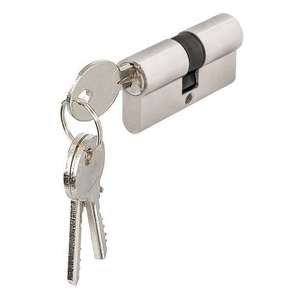 HAFELE PC 01 Çift taraflı barel m.nikel 31x31mm