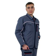 Persmont GM04K Unisex Fermuarlı Gabardin Kışlık Mont