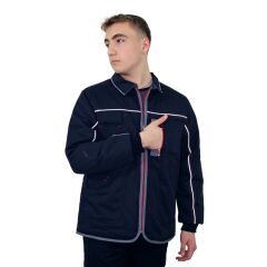 Persmont GM04K Unisex Fermuarlı Gabardin Kışlık Mont