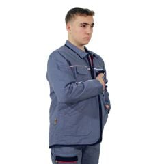 Persmont GM04K Unisex Fermuarlı Gabardin Kışlık Mont