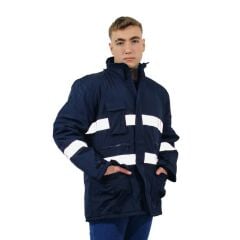 Persmont RUK06 Unisex Reflektörlü Uzun Kaban
