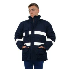 Persmont RUK06 Unisex Reflektörlü Uzun Kaban