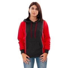 Persmont İKS01K Unisex İki İplik Robalı Kapüşonlu Sweat