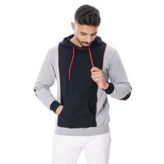Persmont İKS01K Unisex İki İplik Robalı Kapüşonlu Sweat