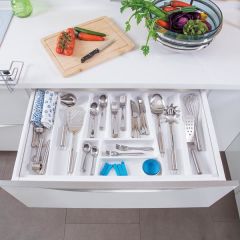 HAFELE TREND II Çatal kaşıklık beyaz 80cm